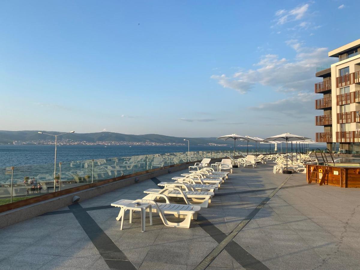 Paradiso B 209 Private Sea View Studio Nessebar Bagian luar foto
